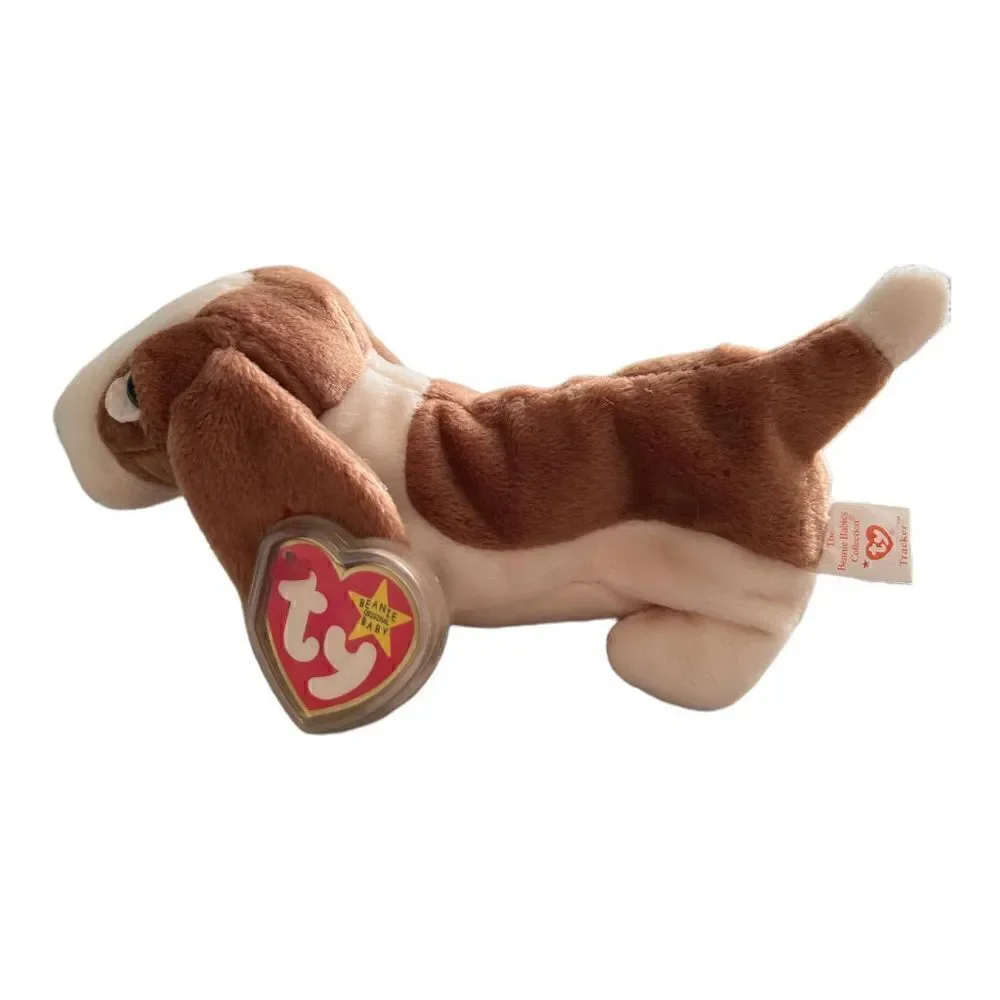 Ty Beanie Baby Tracker the Dog, RARE, retired
